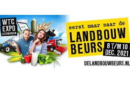 De landbouwbeurs Leeuwarden verplaatst naar December 2021