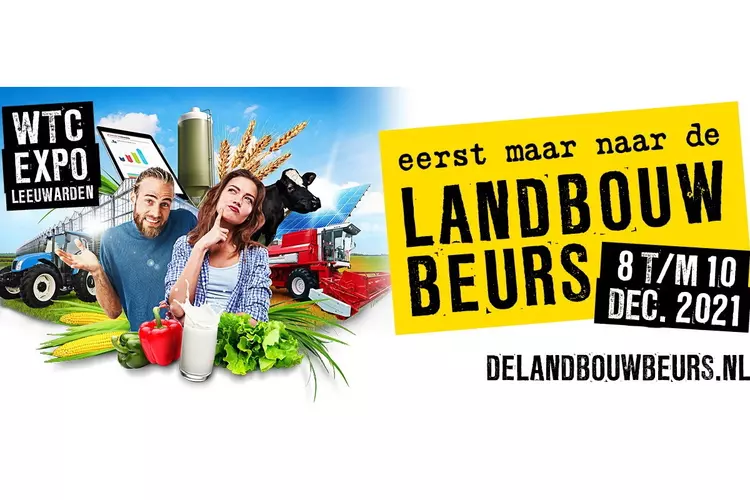 De landbouwbeurs Leeuwarden verplaatst naar December 2021