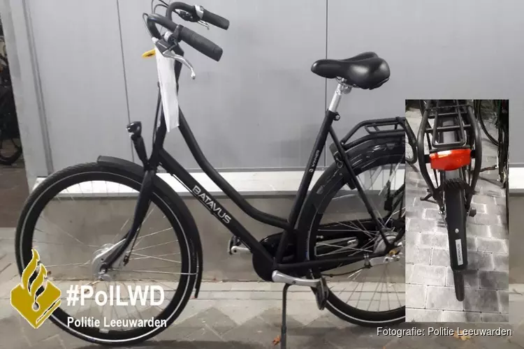 Politie pakt inbreker en zoekt eigenaar fiets
