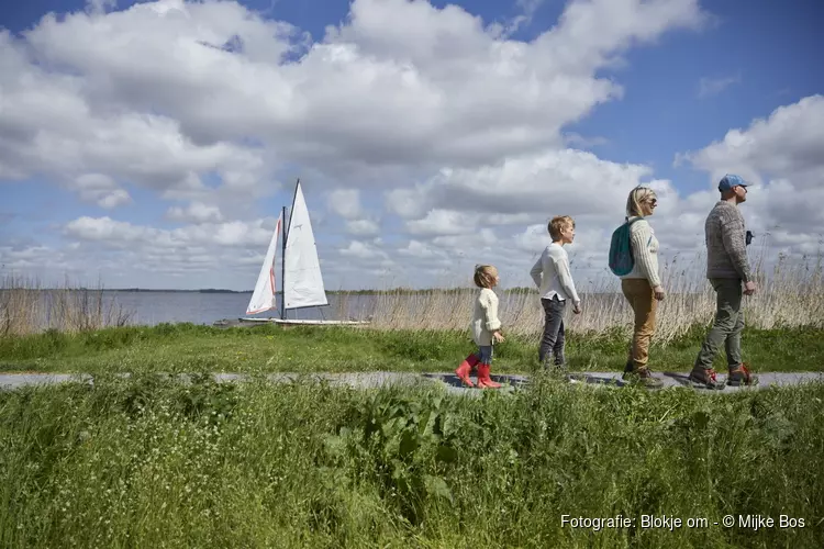 Campagne &#39;Blokje om&#39;: Kuierje door Friesland