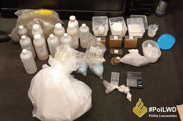 Aanhoudingen na inbraak bouwcontainer