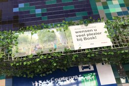 Station Leeuwarden groene poort naar Bosk - “Boswachters” ontvangen bezoekers en reizigers tijdens openingsdag