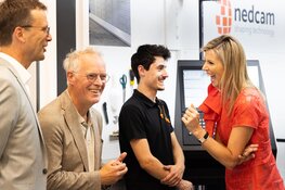 Koningin Máxima bezoekt Vereniging Circulair Friesland