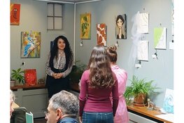 Expositie Iraanse kunstenares bij Poespas belicht veiligheid van vrouwen