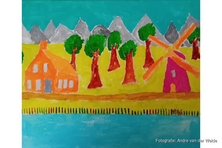 Kunst voor het goede doel: expositie van André van der Weide bij Kattencafé Poespas