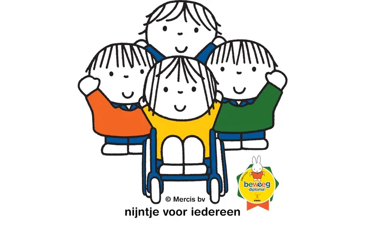 Nijntje Beweegdiploma bij Lionitas: ook voor kinderen met handicap