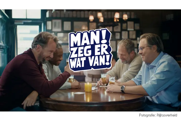 Landelijke campagne ‘Man, zeg er wat van!’ nu ook te zien in horeca in Leeuwarden