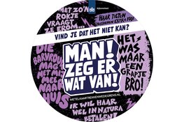 Landelijke campagne ‘Man, zeg er wat van!’ nu ook te zien in horeca in Leeuwarden
