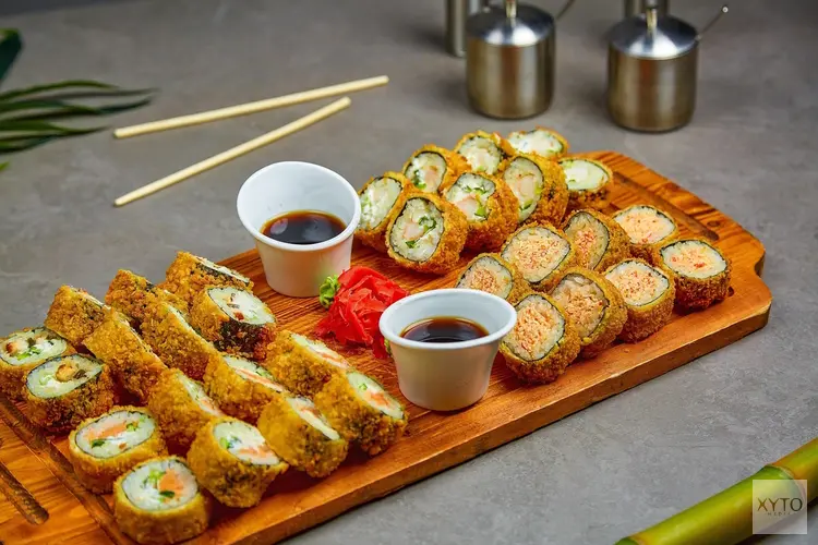 Sushi eten in Leeuwarden