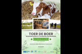 Boeren rond Leeuwarden openen hun stallen voor publiek tijdens 'Toer de Boer' Leeuwarden