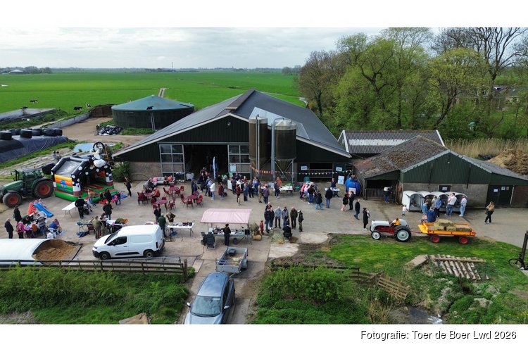 Veel belangstelling voor Toer de Boer Leeuwarden afgelopen weekend